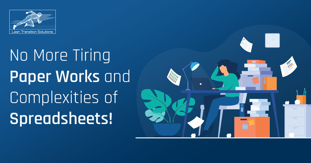 no more tiring paper works and complexities of spreadsheets
