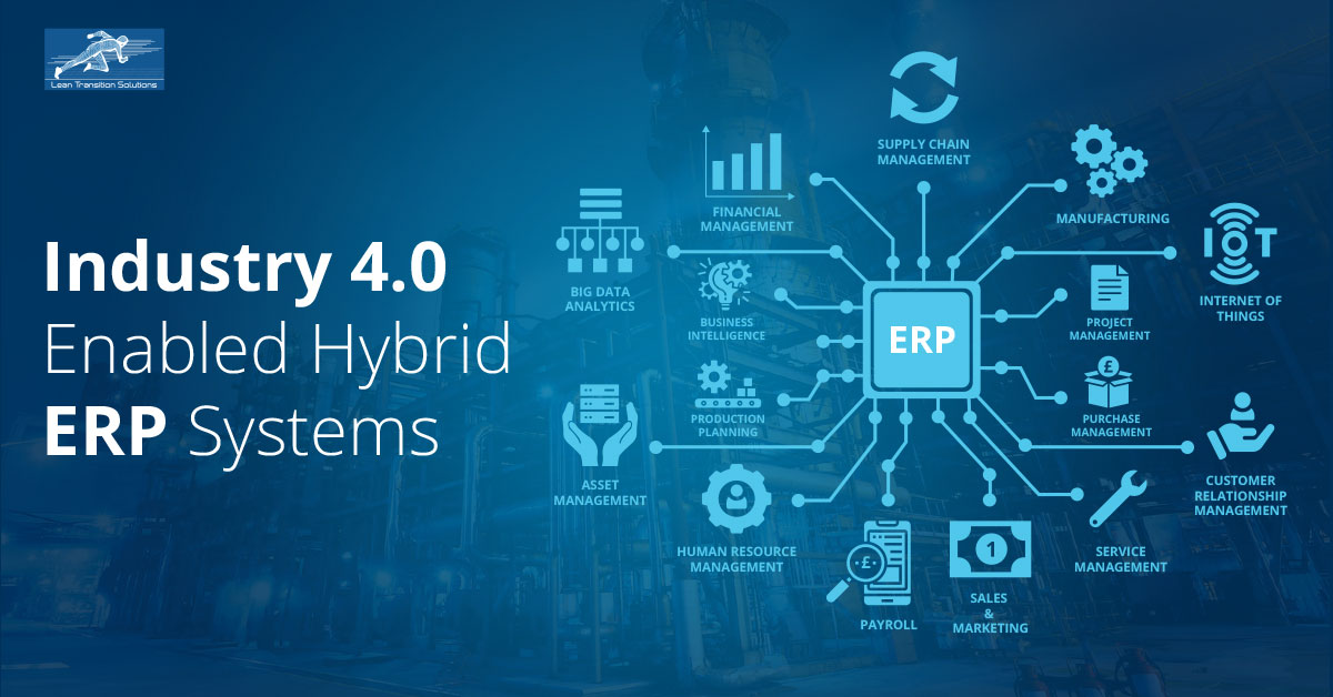 Industry 4.0 enabled Hybrid Enterprise Resource Planning (ERP) Systems